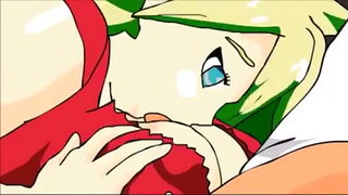 Dragon Ball: Кефла получает экстремальный трах