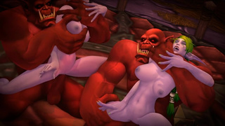 Ночные эльфийки Warcraft