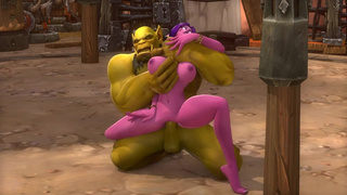 Ночные эльфийки Warcraft